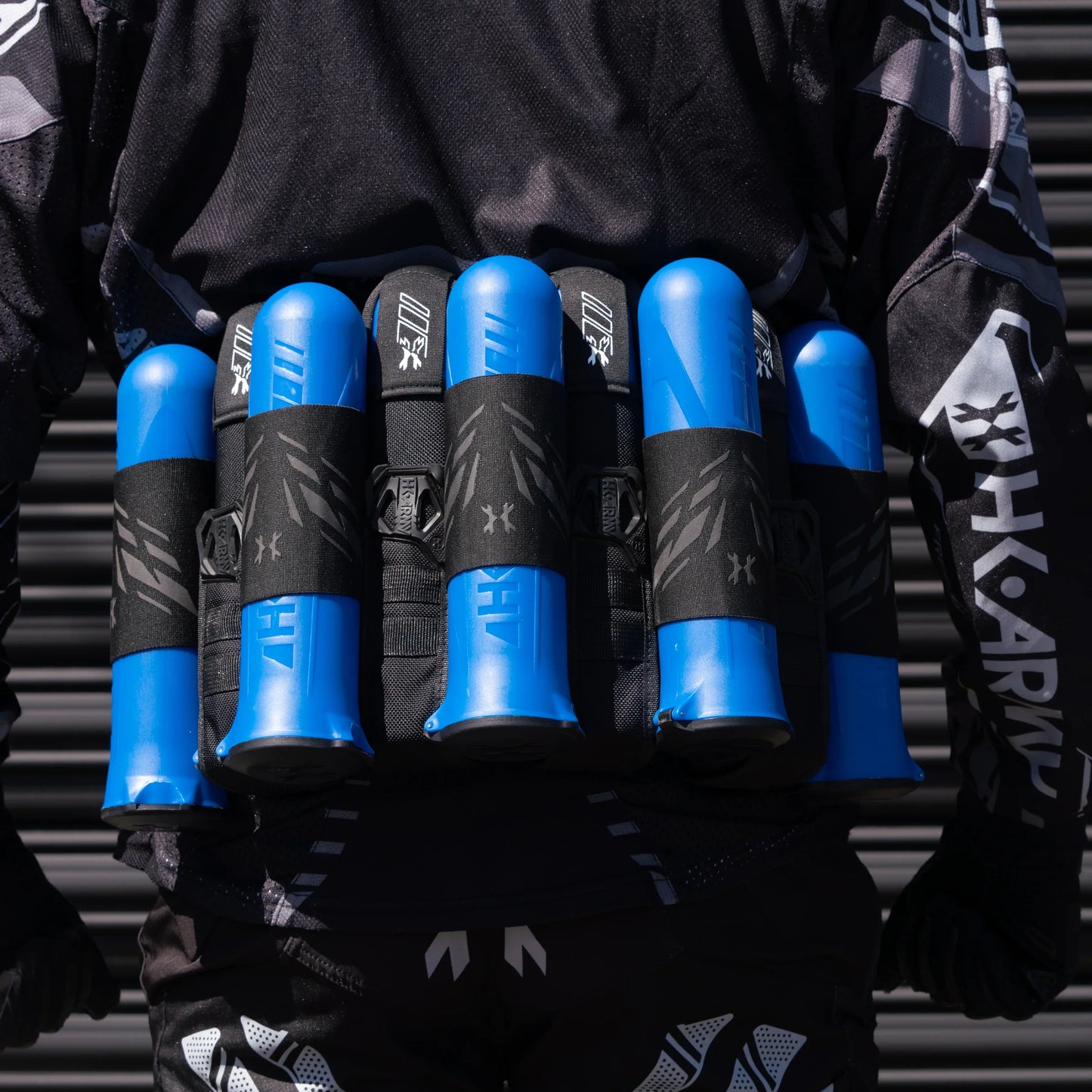 HK Army Eject Harness - Blackout (4+3)