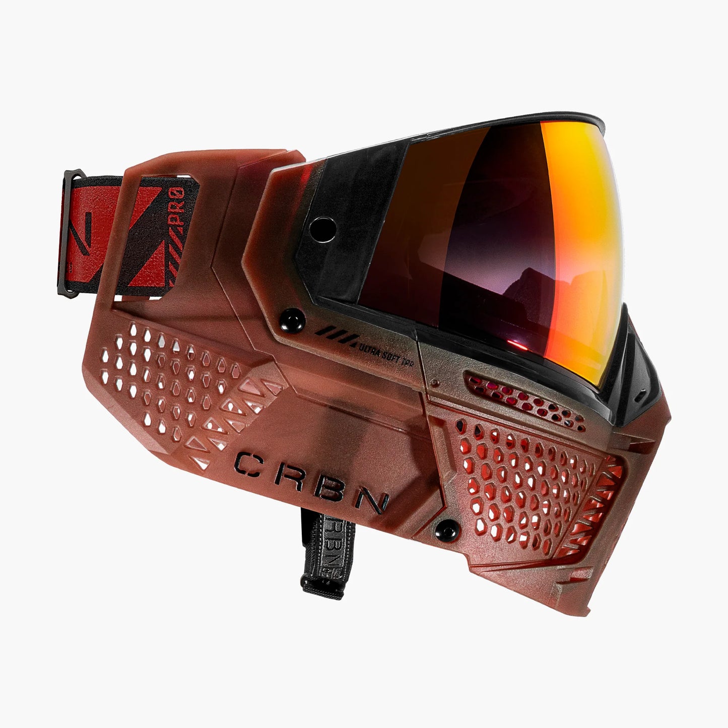 CRBN Zero Pro Goggle - Blood, Coverage: MORE