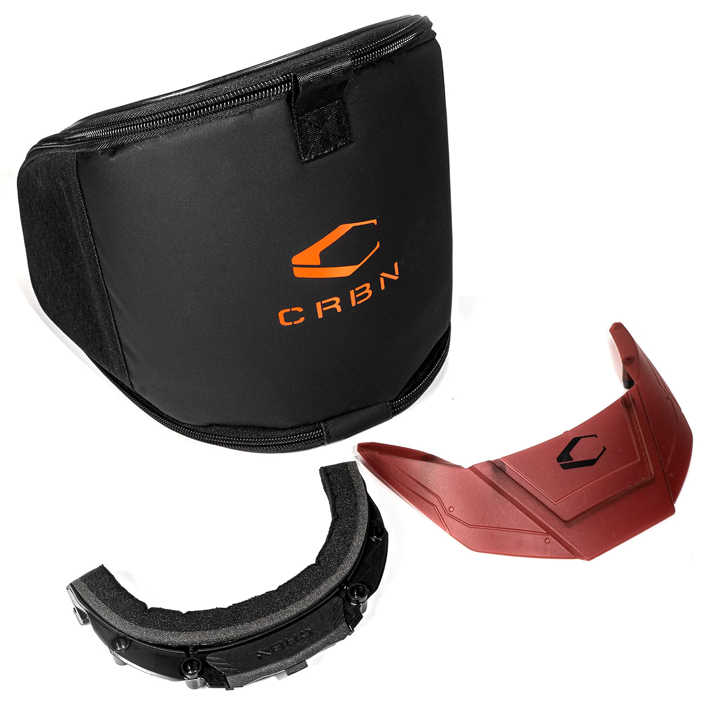 CRBN Zero Pro Goggle - Blood, Coverage: MORE