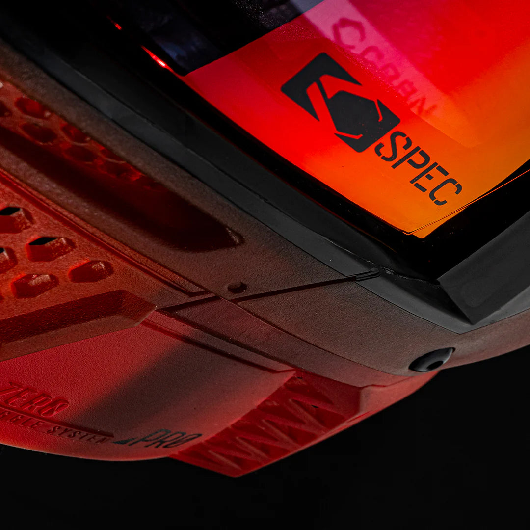 CRBN Zero Pro Goggle - Blood, Coverage: MORE