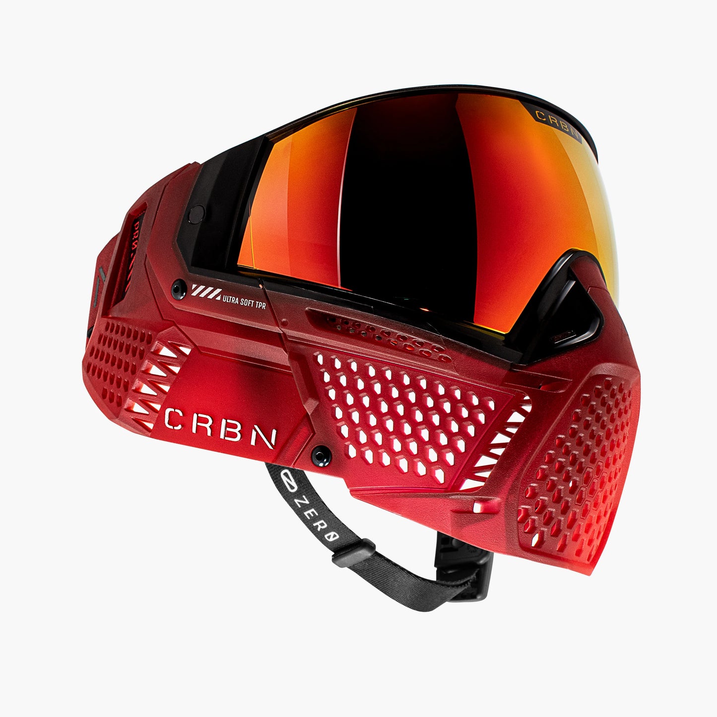 CRBN Zero Pro Goggle - Fade Blood, Coverage: MORE