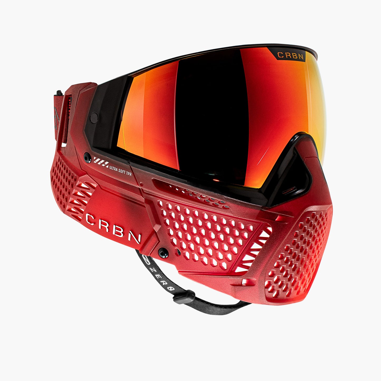 CRBN Zero Pro Goggle - Fade Blood, Coverage: MORE