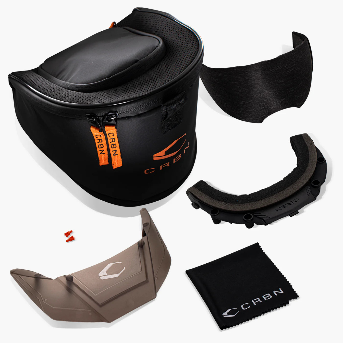 CRBN Zero Pro Goggle - Smoke, Coverage: MORE
