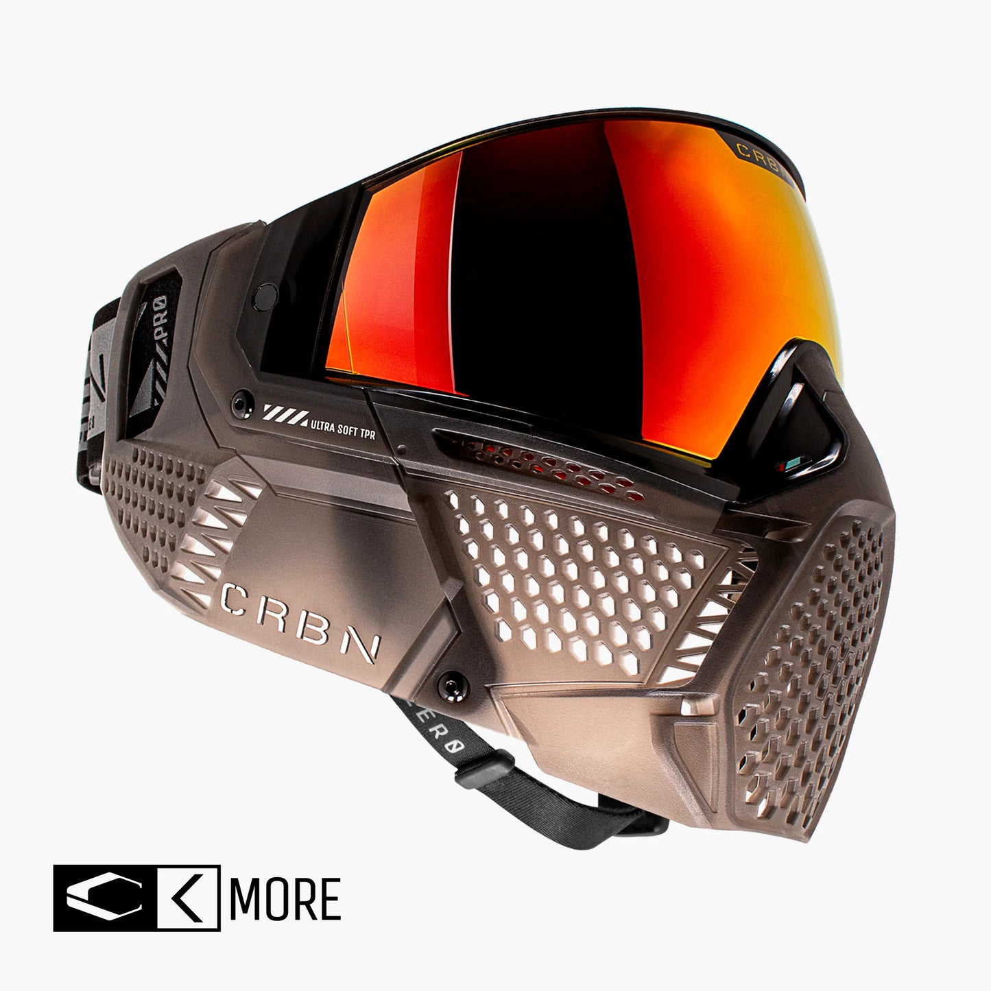 CRBN Zero Pro Goggle - Smoke, Coverage: MORE