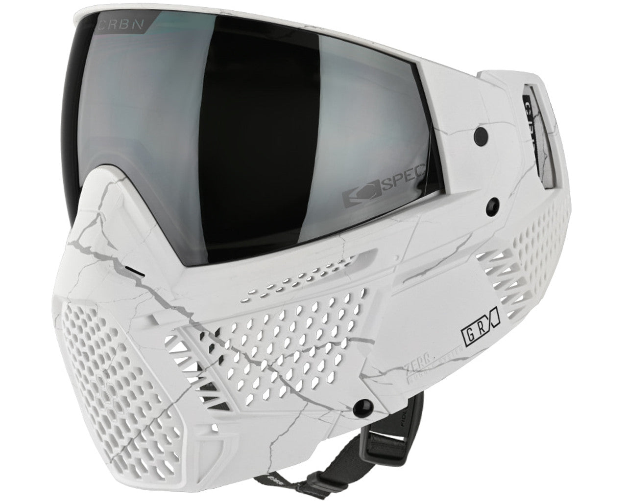 CRBN Zero GRX Goggle - FRACTURE BONE, Coverage: MORE