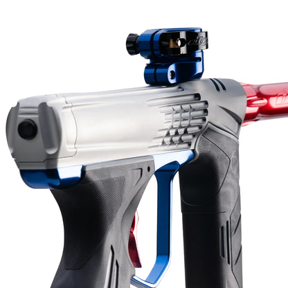 Dye DSR+ Icon Paintball Gun - Patriot Gray Silver