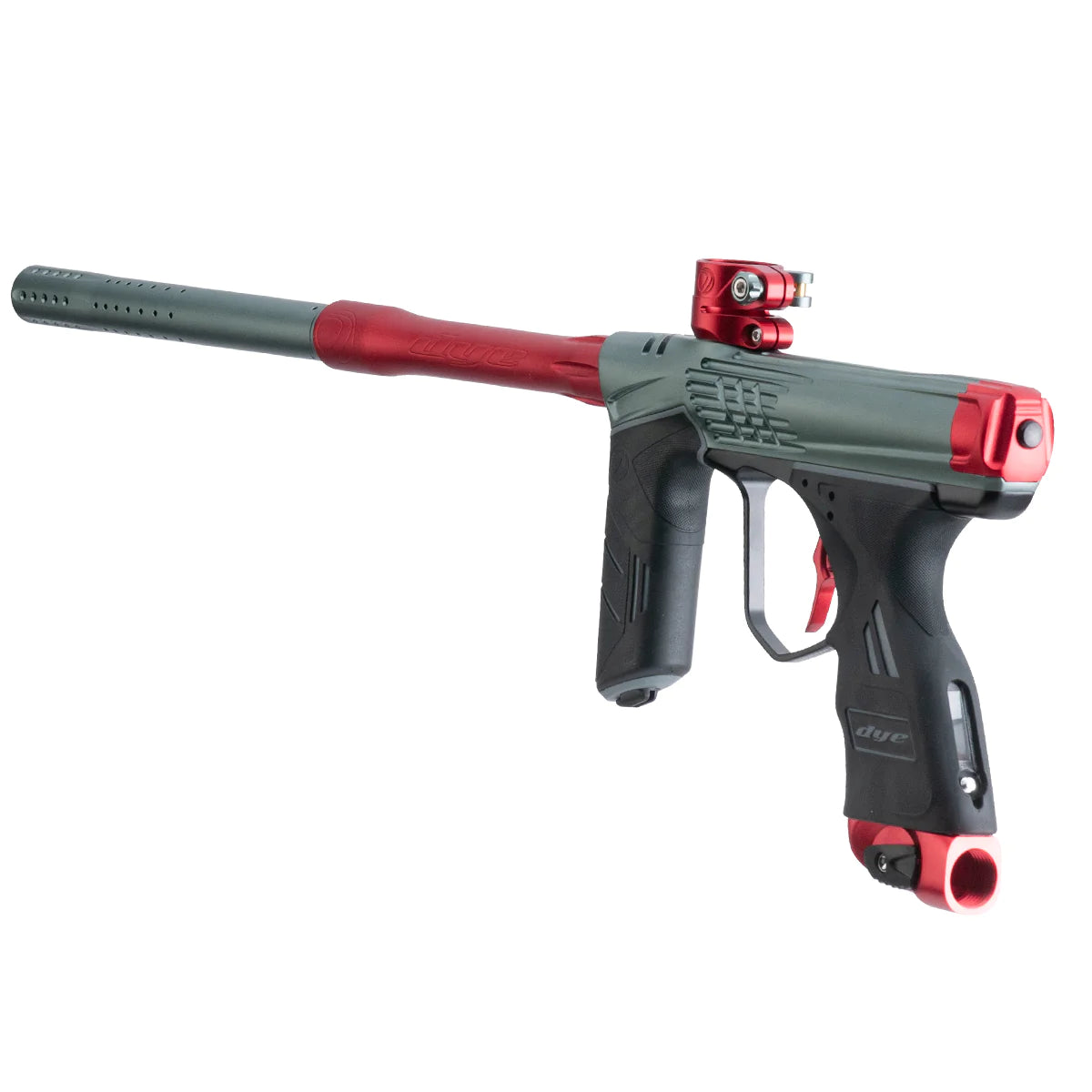 Dye DSR+ Icon Paintball Gun - Shadow Fire Gray Red