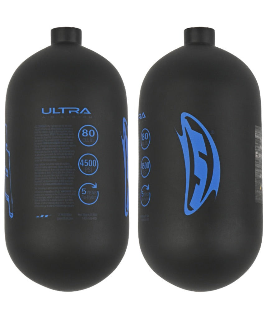 Empire Compressed Air Tank - Blue Ultra Light (80ci - Bottle Only)