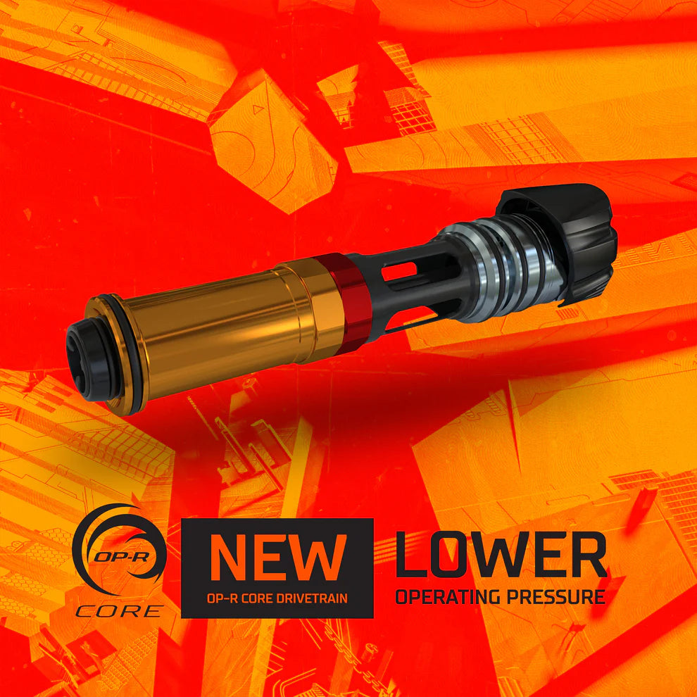 Planet Eclipse GTek 180R - EMBER STORM (Charcoal/Orange)