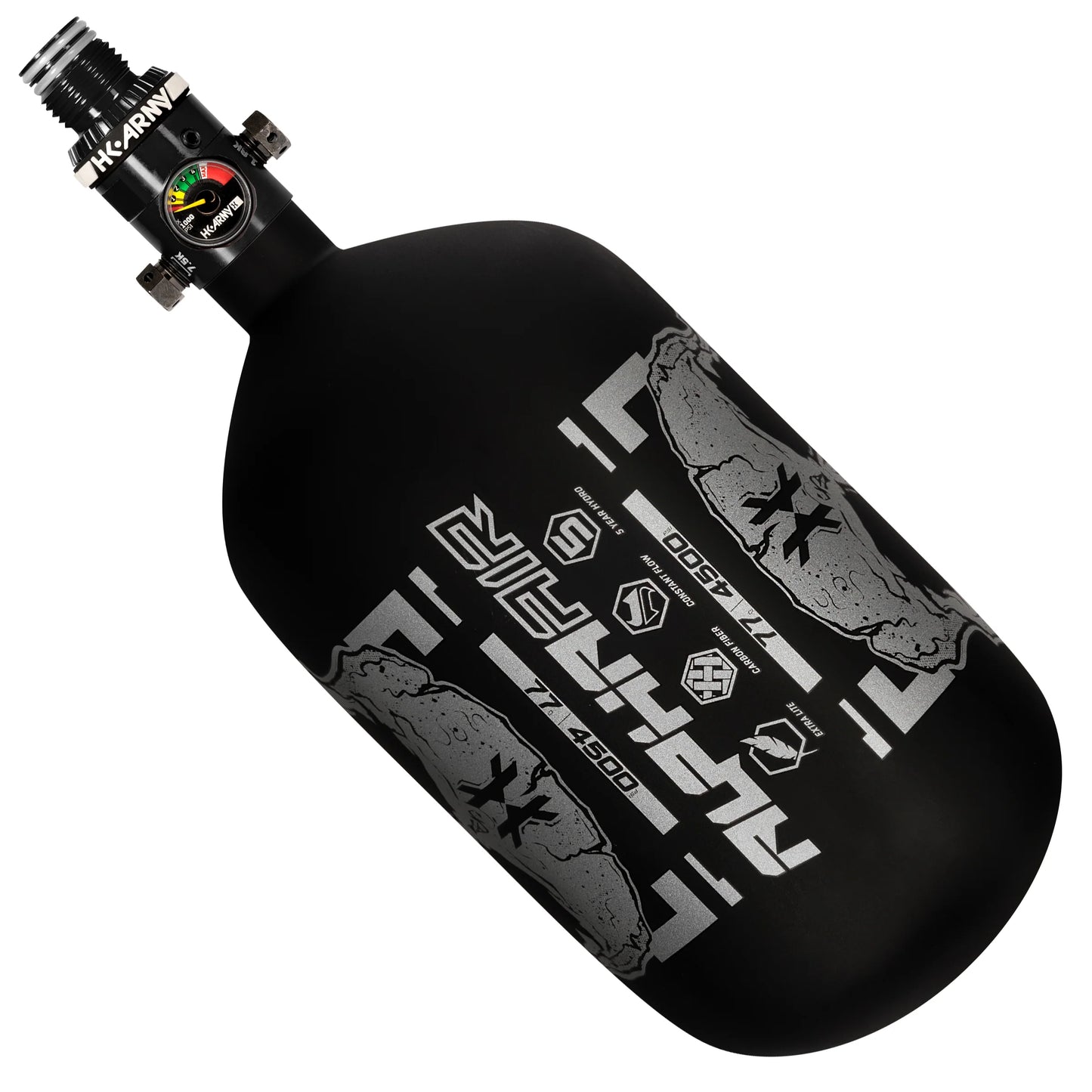 HK Army Alpha Air Tank - (77ci/ 4500psi) Doom Alloy