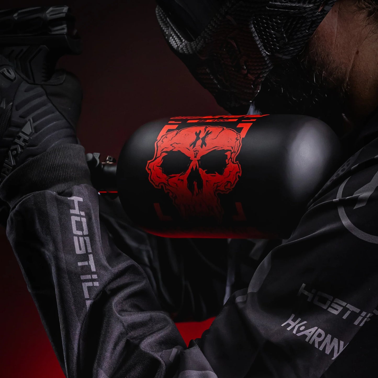 HK Army Alpha Air Tank - (88ci/ 4500psi) Doom Scorch