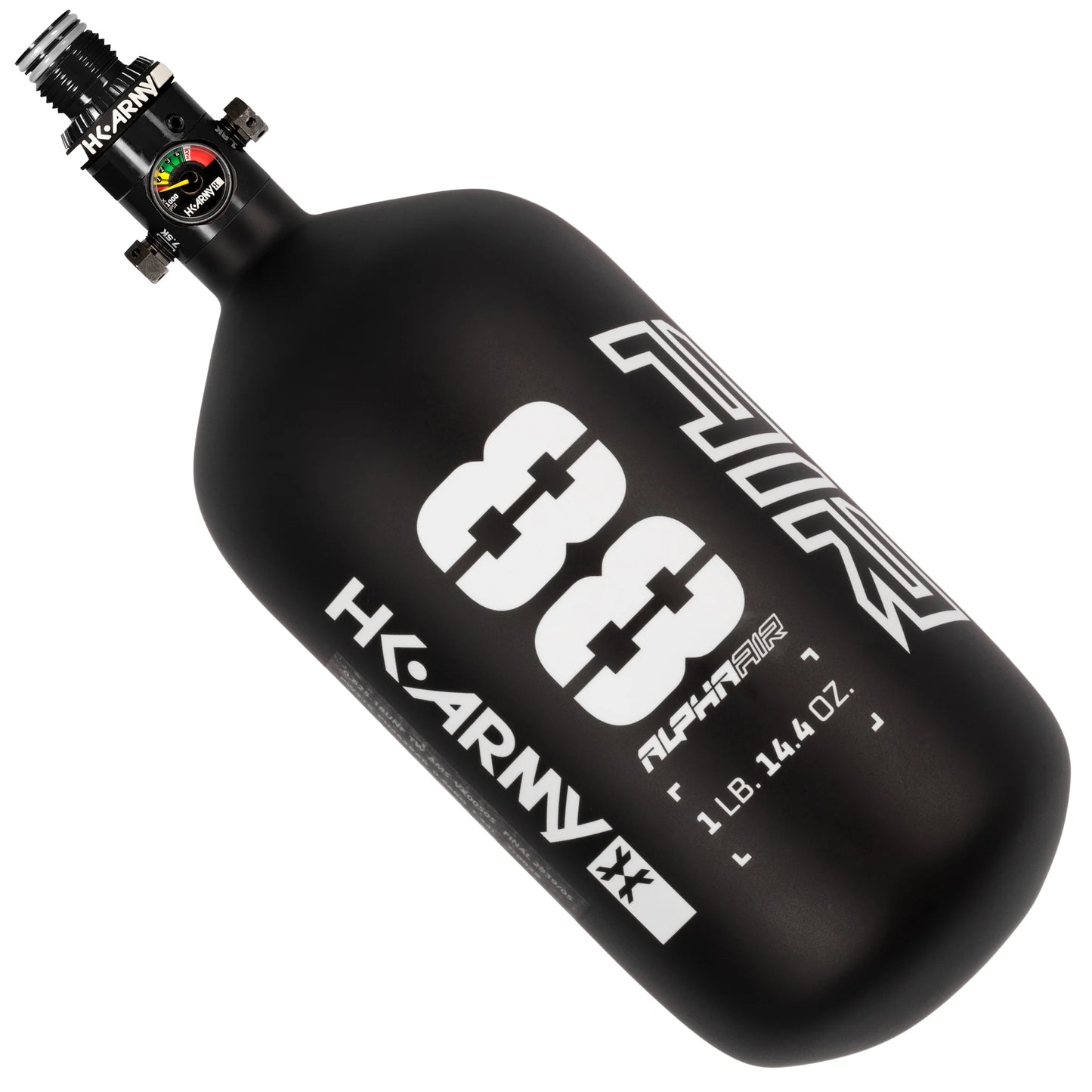 HK Army Alpha Air Tank - (88ci/ 4500psi) Shadow