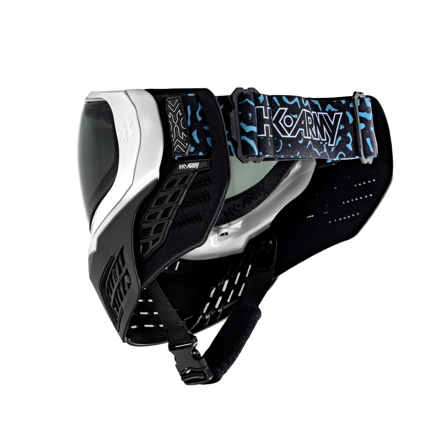 HK Army KLR Goggle - White / Black