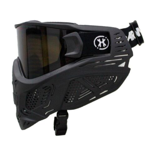 HK Army HSTL Skull Goggle (Amber Smoke Lens) - Black
