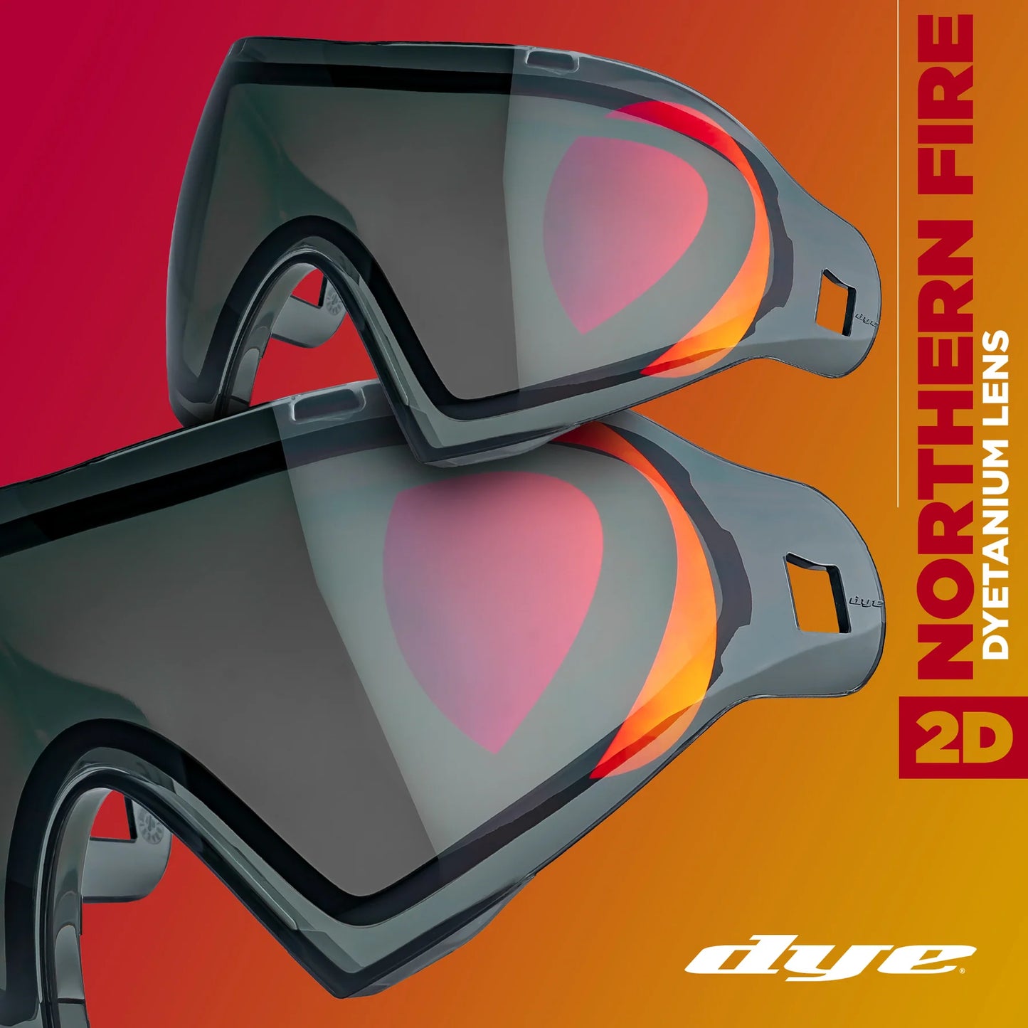 Dye i4 / i5 Lens - Dyetanium2D-Smoke/Northern Fire (Thermal)