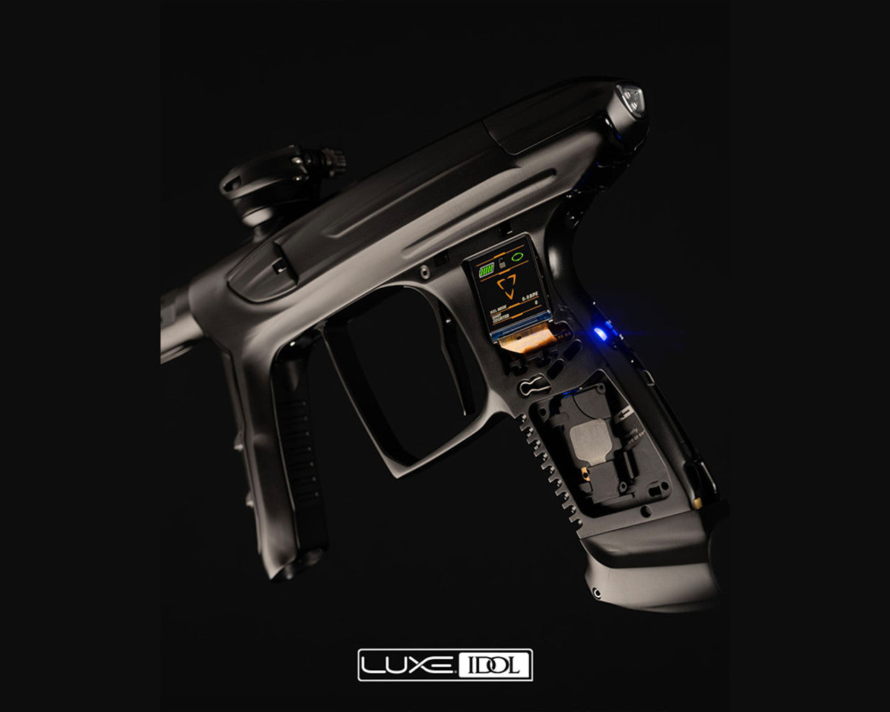 DLX Luxe IDOL Paintball Gun - Black Dust
