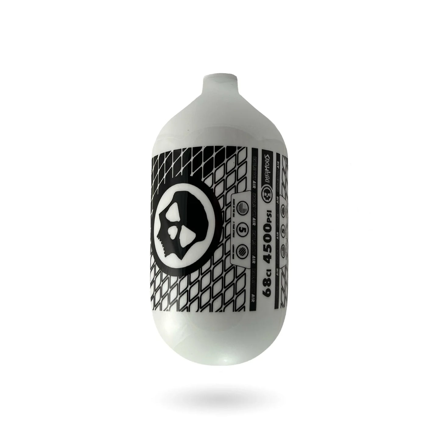 Infamous Diamond Air Tank (68ci/4500psi) - Pearl Black