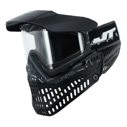 JT Proflex Goggle - (LE) Bandana Black, 2 Lenses