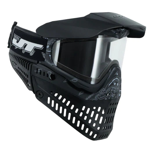 JT Proflex Goggle - (LE) Bandana Black, 2 Lenses
