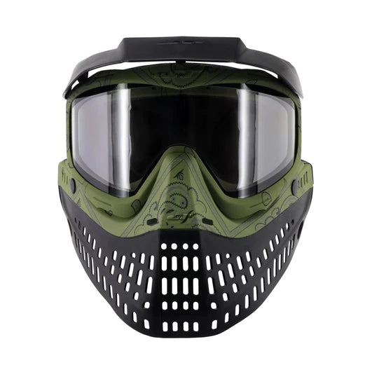JT Proflex Goggle - (LE) Bandana Green, 2 Lenses
