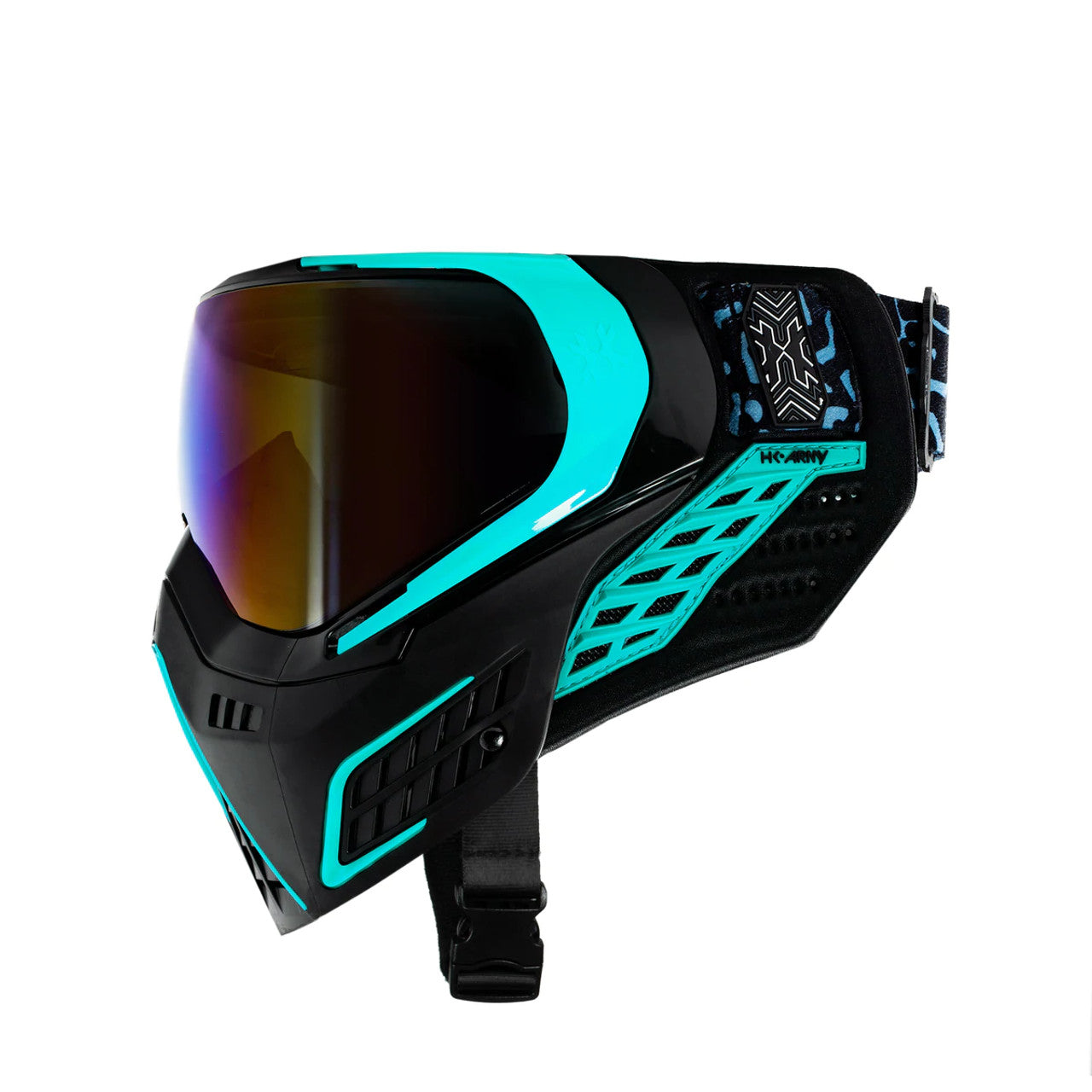 HK Army KLR Goggle (ABYSS) - Black / Teal