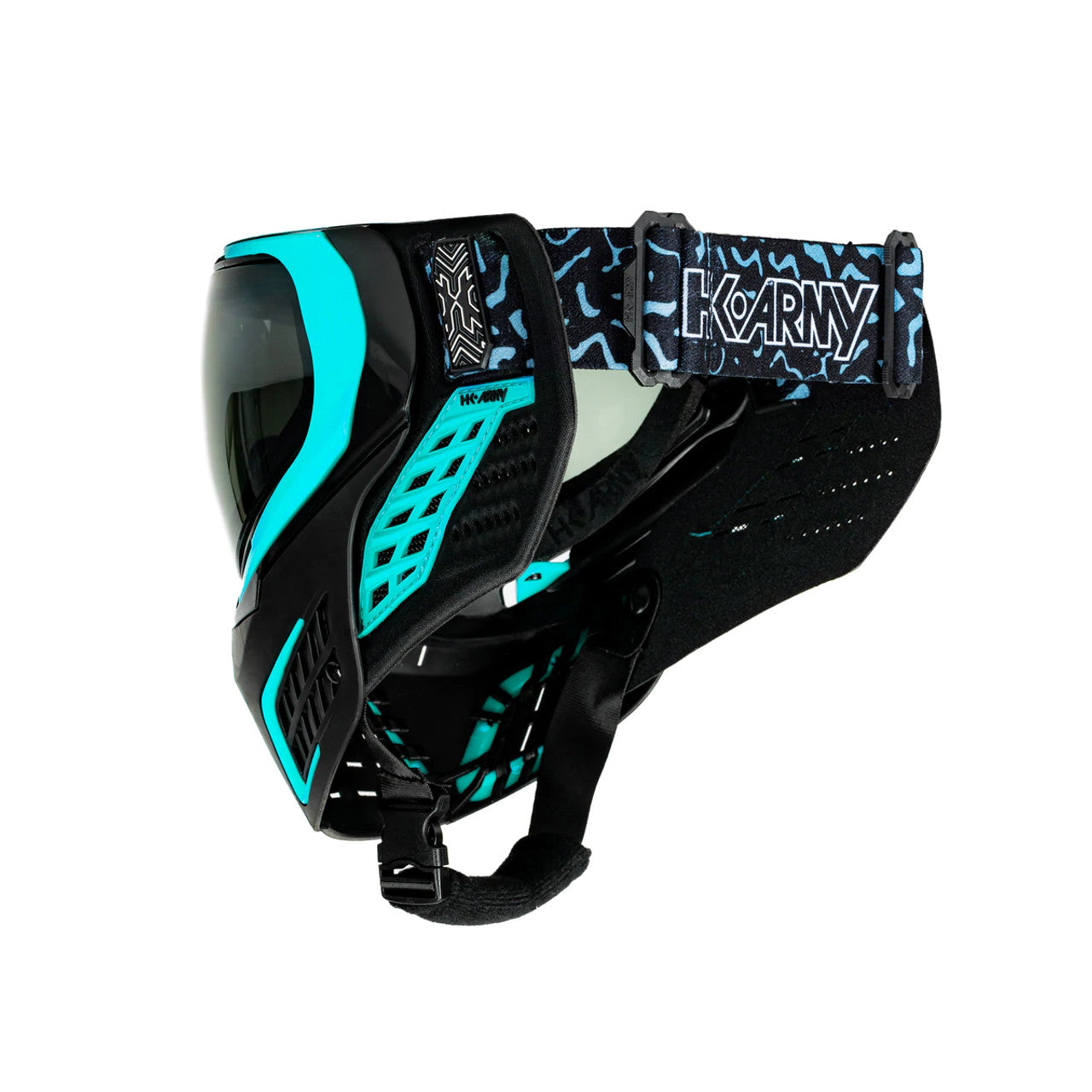 HK Army KLR Goggle (ABYSS) - Black / Teal