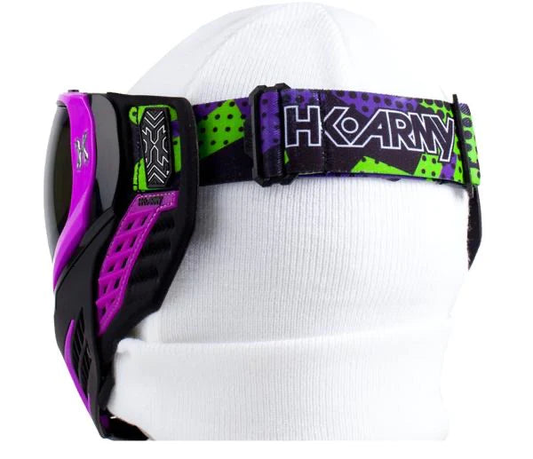HK Army KLR Goggle (ARGON) - Black / Purple