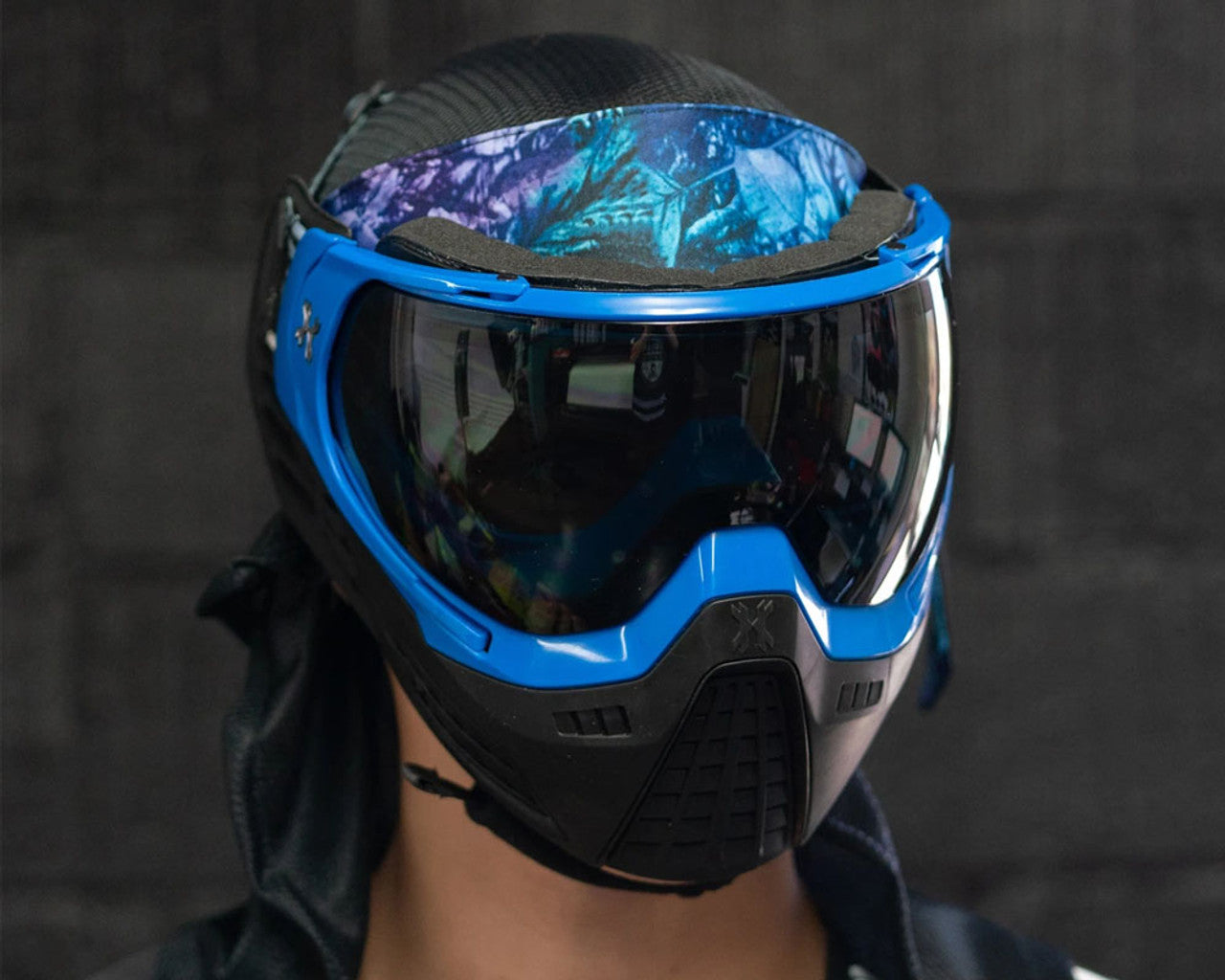 HK Army KLR Goggle (BLACKOUT) - Blue