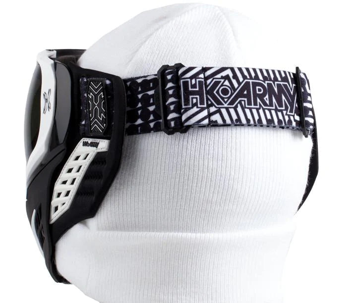 HK Army KLR Goggle (CARBON) - Black / White