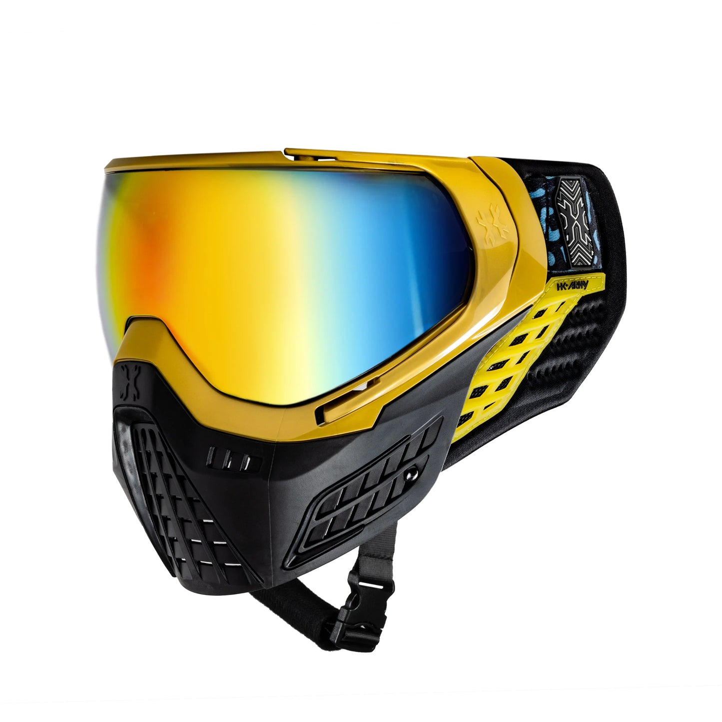 HK Army KLR Goggle (BLACKOUT) - Gold