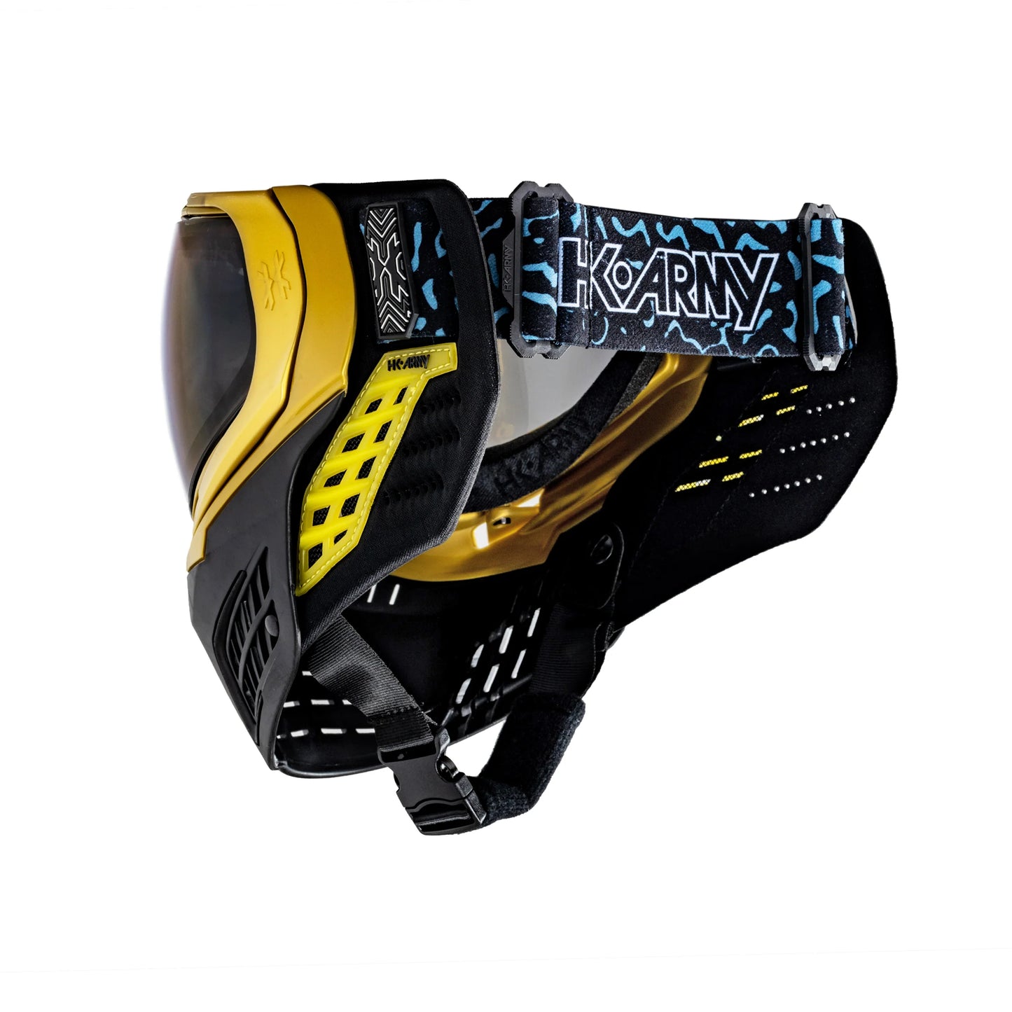 HK Army KLR Goggle (BLACKOUT) - Gold