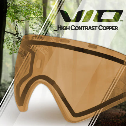 Virtue VIO Goggle Lens - Hi-Contrast Copper