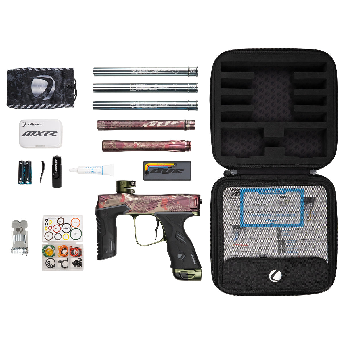 Dye MXR Paintball Gun - (PGA Dyeflectarn) Camo Dust