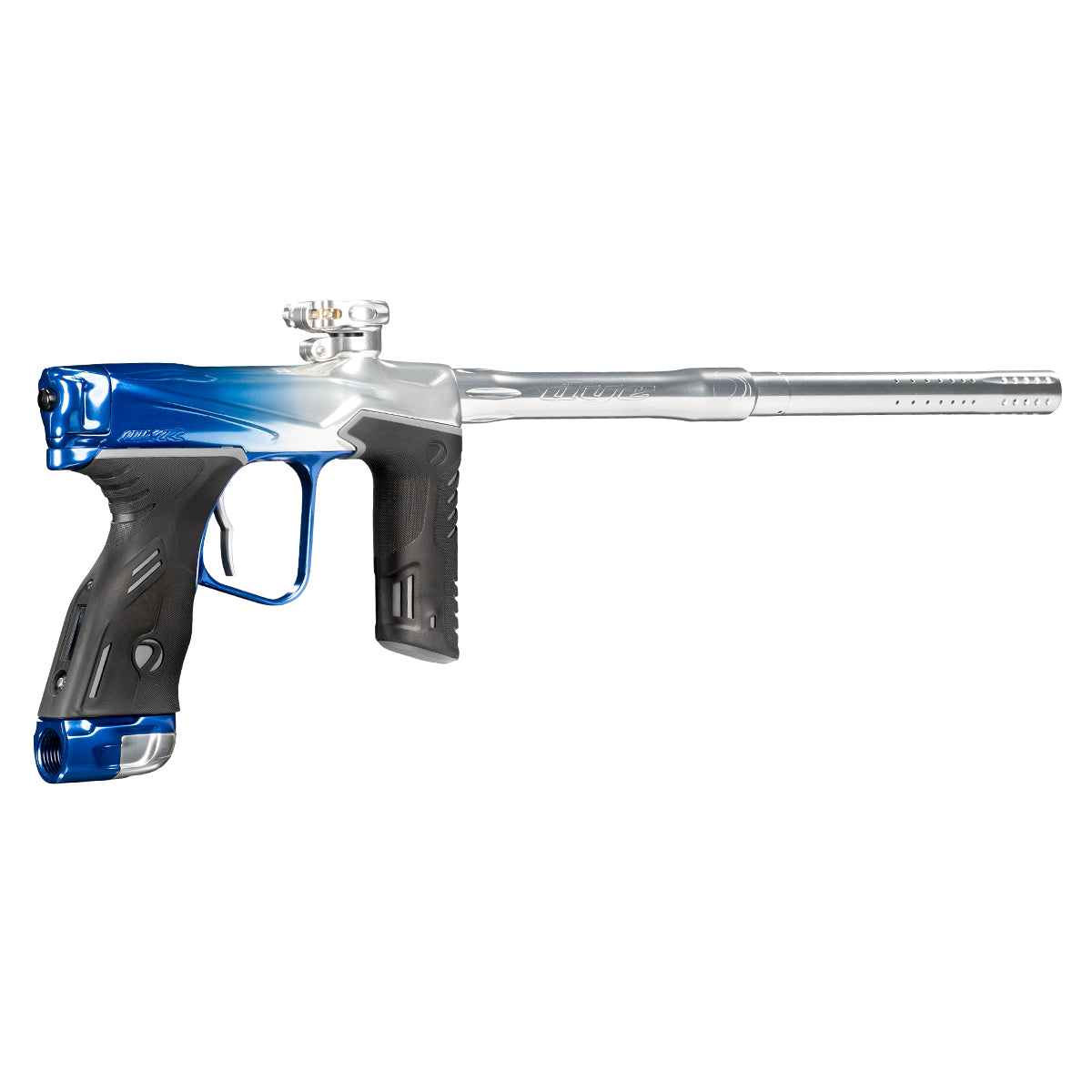 Dye MXR Paintball Gun - (Arctic Fade) Clear Blue