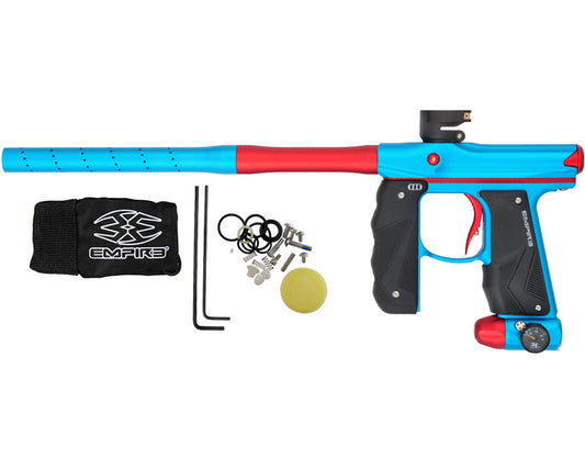 Empire Mini GS Paintball Gun - Dust Light Blue / Dust Red