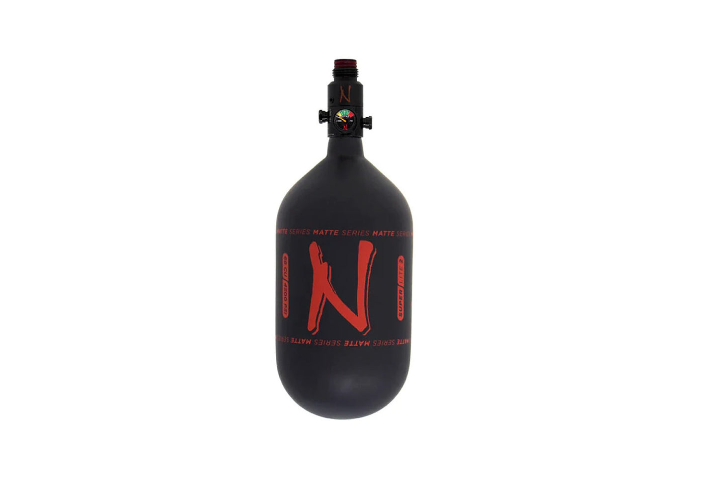 Ninja SL2 Compressed Air Tank (68ci) - Black/Red Matte
