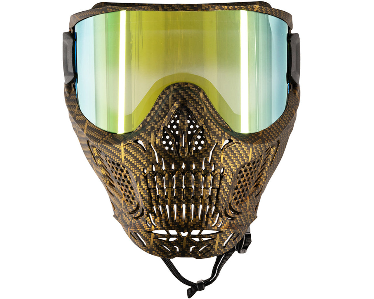 HK HSTL Skull Goggle - Machine Gold (Gold Lens)