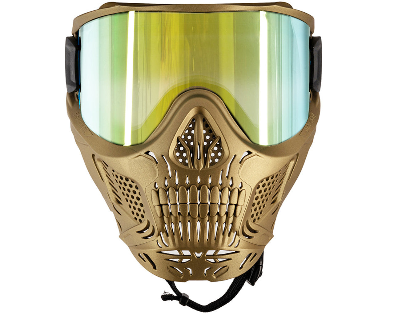 HK HSTL Skull Goggle - Metallic Gold (Gold Lens)