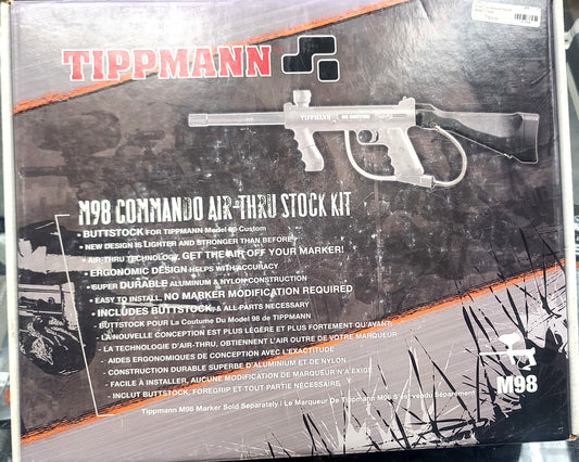 Tippmann M98 Commando Air-Thru Stock Kit (black)