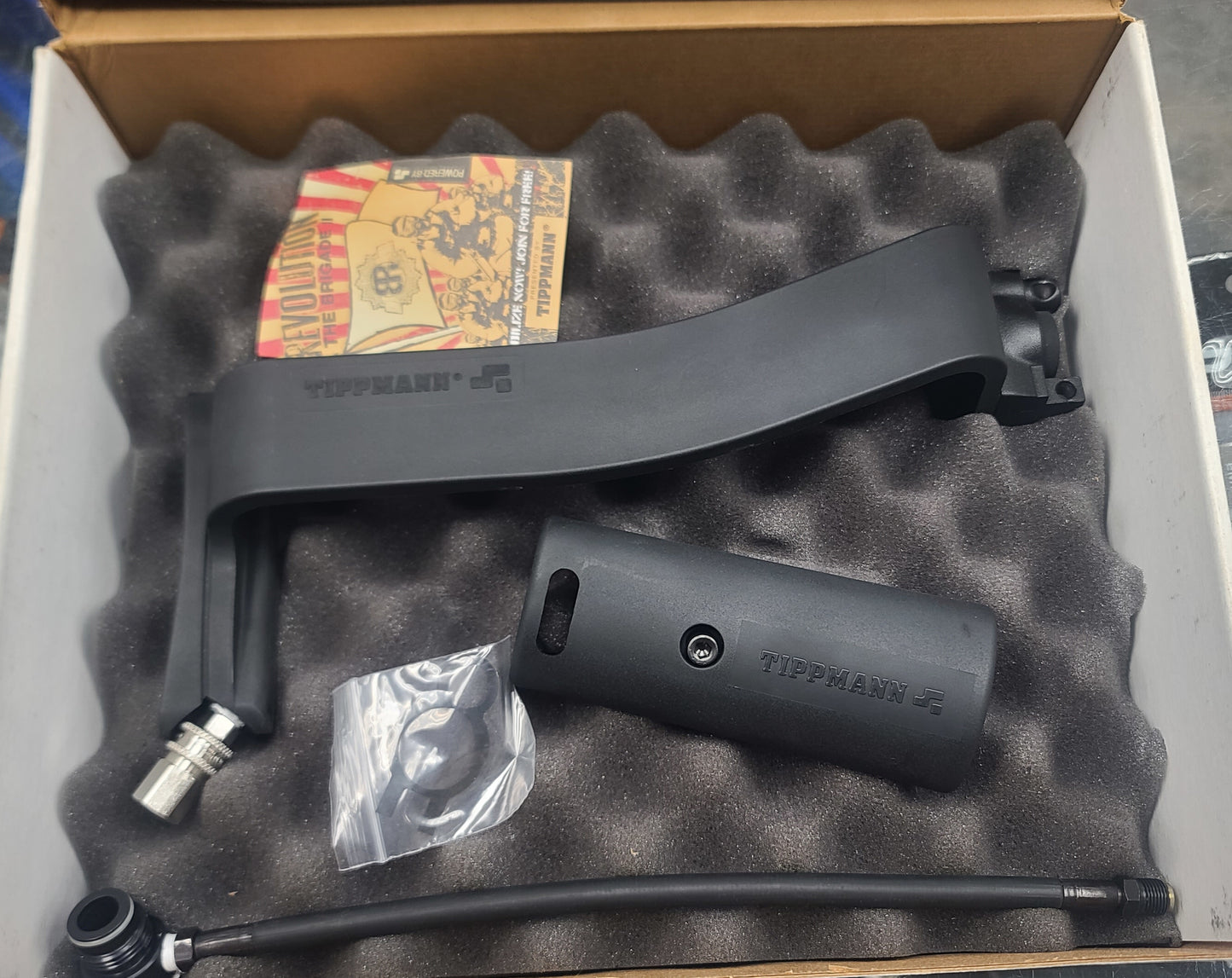 Tippmann A5 Dogleg Air-Thru Stock Kit (black)