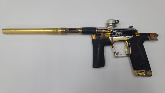 Planet Eclipse LV2 Paintball Gun - Crusade, Abstrakt Gold / Bronze