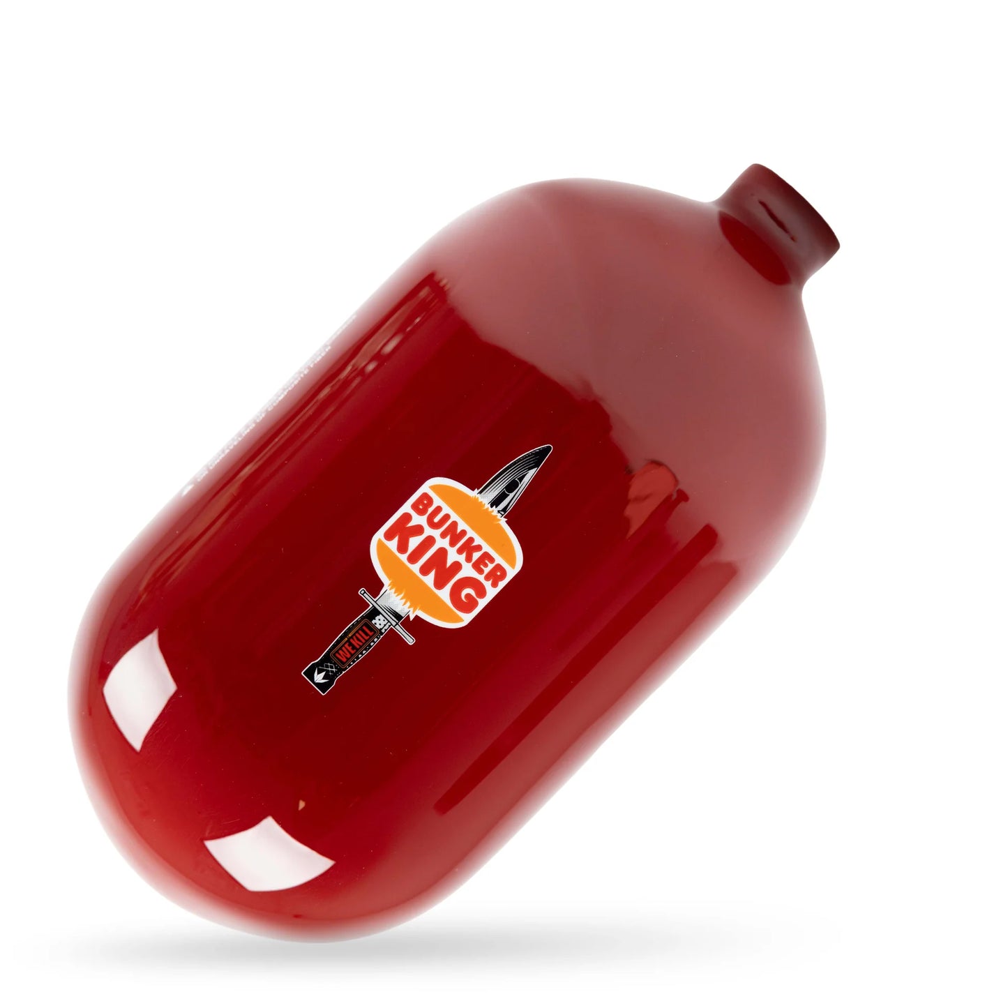 BunkerKings FN Lite Air Tank - 70ci Blood Red BK Knife (BOTTLE ONLY)