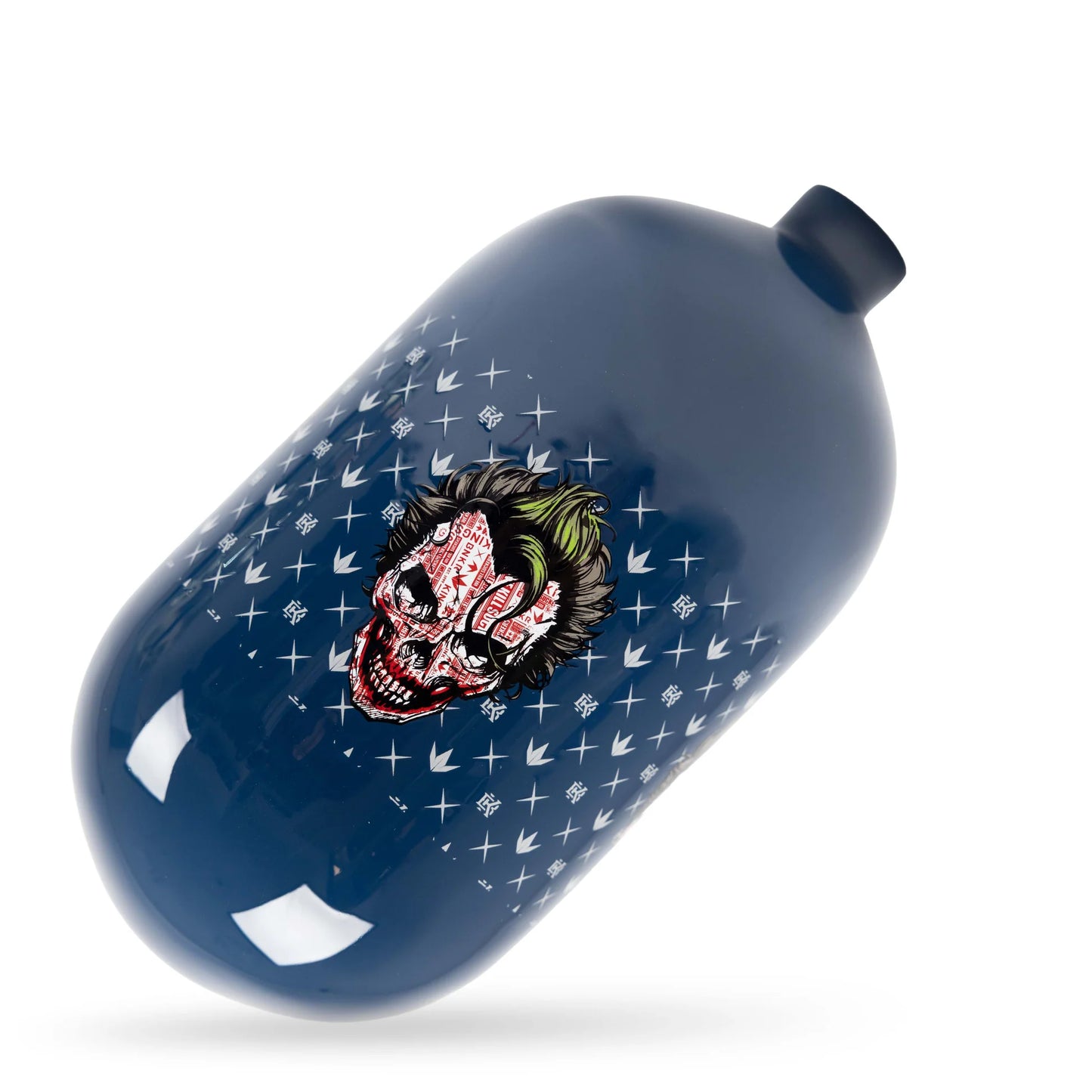 BunkerKings FN Lite Air Tank - 70ci Midnight Navy Joker Skull (BOTTLE ONLY)