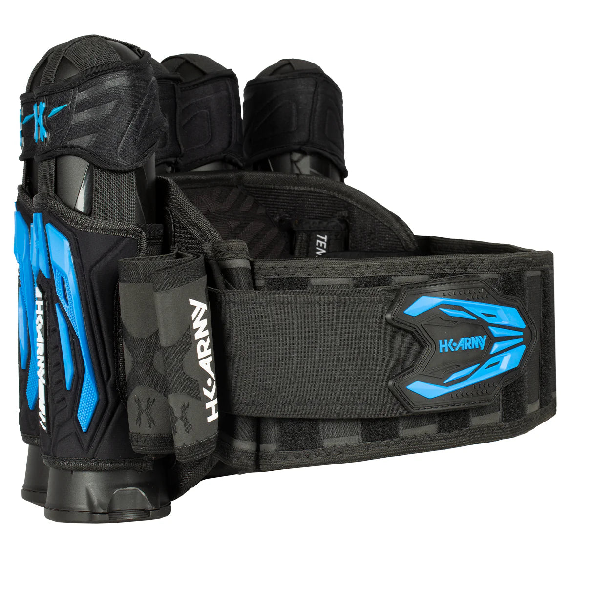 HK Army Zero G 2.0 Harness - Black/Blue (5+4+4)