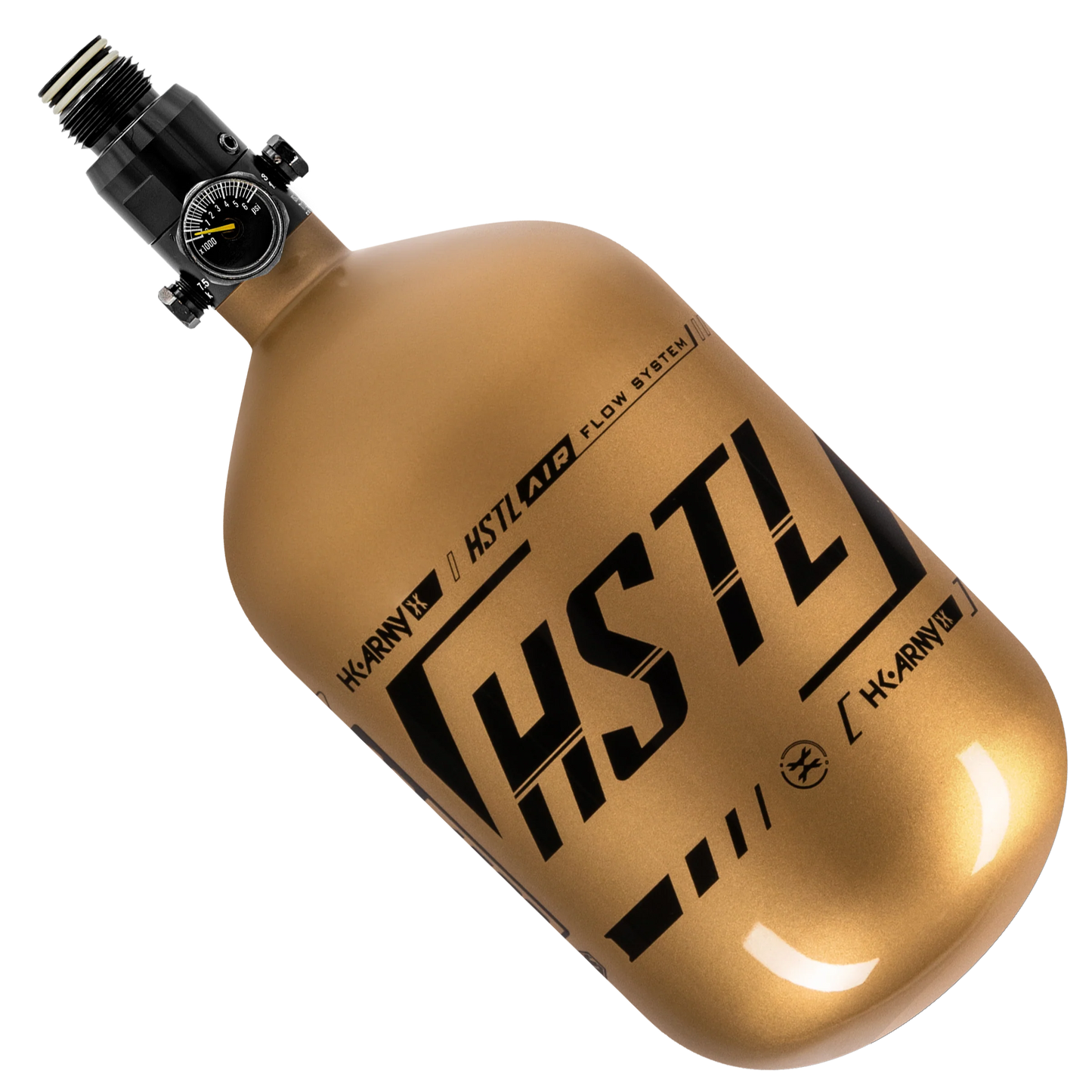 HK HSTL Air Tank - (68ci/ 4500psi) Gold / Black