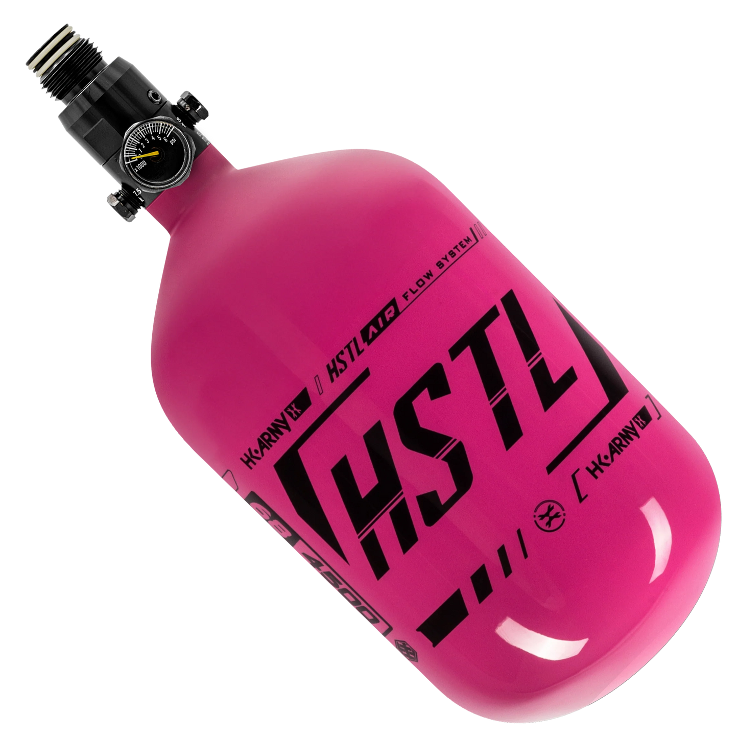 HK HSTL Air Tank - (68ci/ 4500psi) Pink / Black