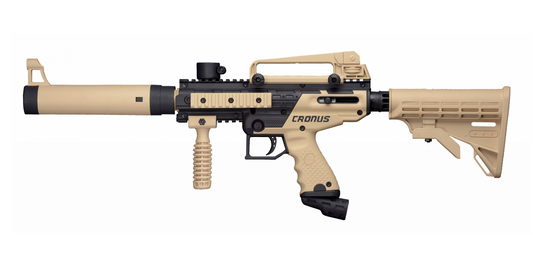 Tippmann Cronus Tactical Paintball Gun - Black / Tan