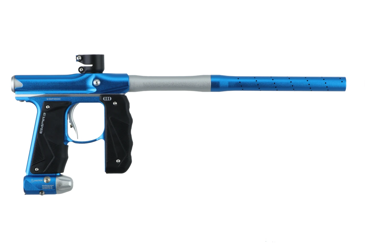 Empire Mini GS Paintball Gun - Dust Blue / Dust Silver