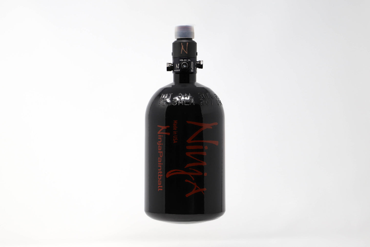 Ninja Aluminum Compressed Air Tank (35ci) - Black/Red