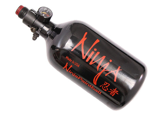 Ninja Aluminum Compressed Air Tank (35ci) - Black/Red